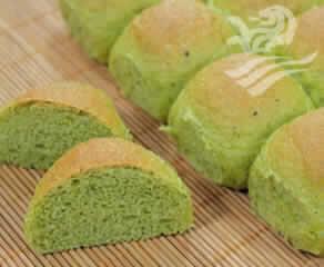 Pão De Batata Com Espinafre