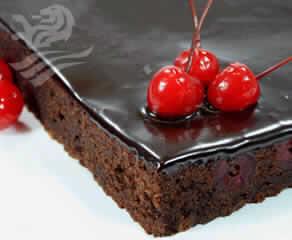 Brownie Com Cereja