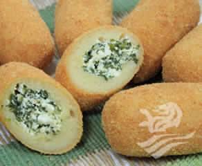 Bolinho De Ricota Com Espinafre