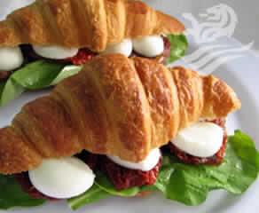 Lanche Com Croissant