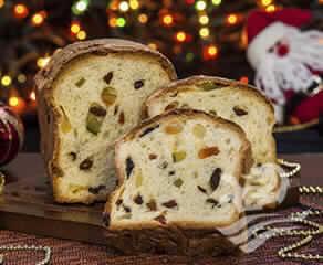 Panetone Pó - Panetone De Forma Com Frutas - Processo Esponja