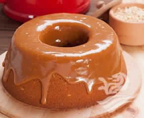 Bolo De Doce De Leite E Amendoim