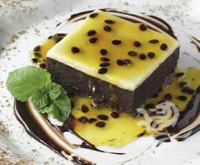 Brownie Com Maracujá