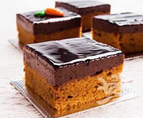 Fatias De Doce De Leite Com Recheio De Chocolate