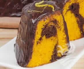 Bolo De Cenoura E Laranja
