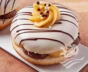 Donuts Maracujá Com Mousse De Chocolate