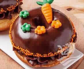 Donuts Cenoura Com Chocolate